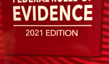 Federal Rules of Evidence Book Cover