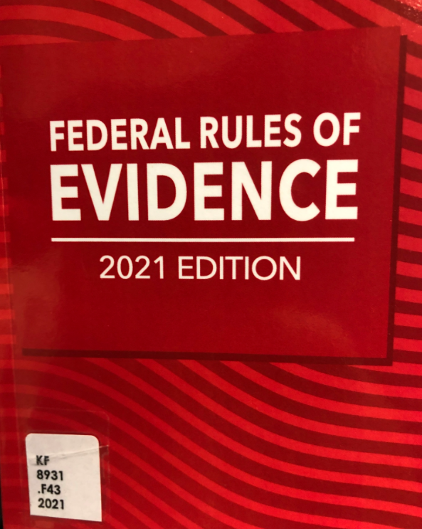 Federal Rules of Evidence Book Cover