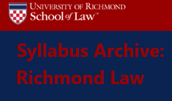 Course Syllabus Archive