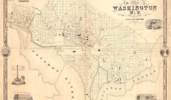 Map of Washington DC