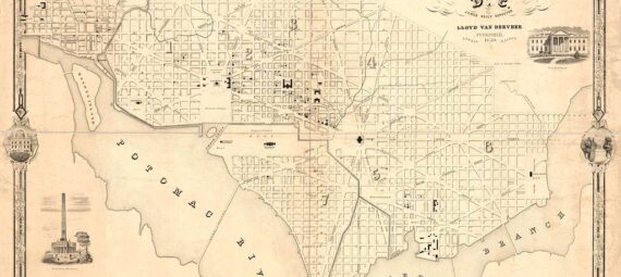 Map of Washington DC
