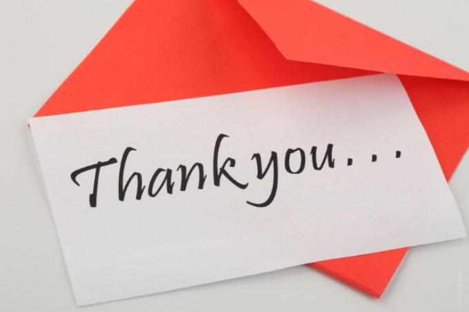 Thank You Notes After an Interview