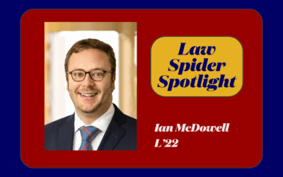 Law Spider Spotlight – Ian McDowell (L’22)