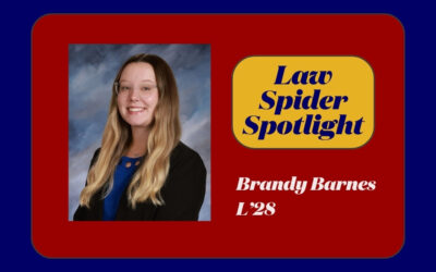 Law Spider Spotlight – Brandy Barnes (L’28)