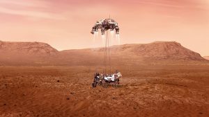 Mars landing