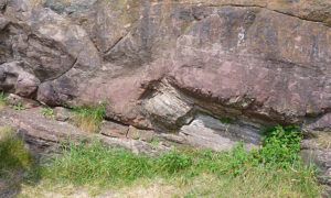 Hutton's Section Siccar Point Scotland