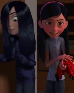 Shrinking Violet character