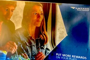 Googly Eyes on Amtrak Poster