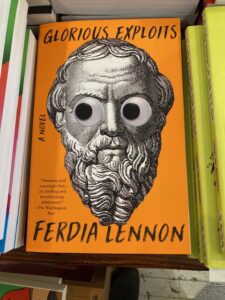 Book cover with Googly Eyes