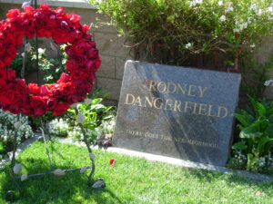 Rodney Dangerfield's tombstone