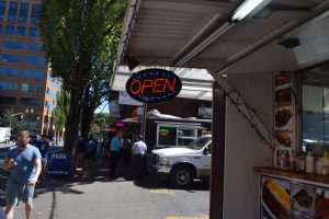 Food Trucks in Portland.