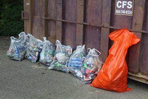 Not even a quarter of that day's trash haul- so upsetting :/