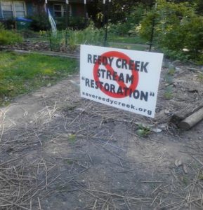 One of the many signs we passed on the way