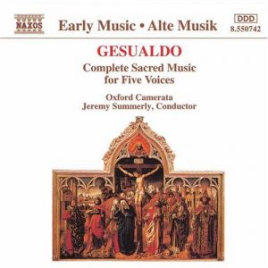 Gesualdo - Complete Sacred Music for Five Voices