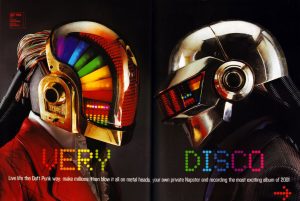 Promotional material for "Discovery" (2001) 