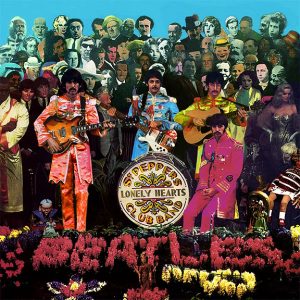 An alternate take from the Sgt. Pepper cover photo session