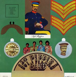 Sgt. Pepper cut outs insert