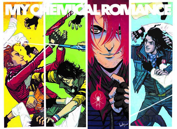 MCR comic art