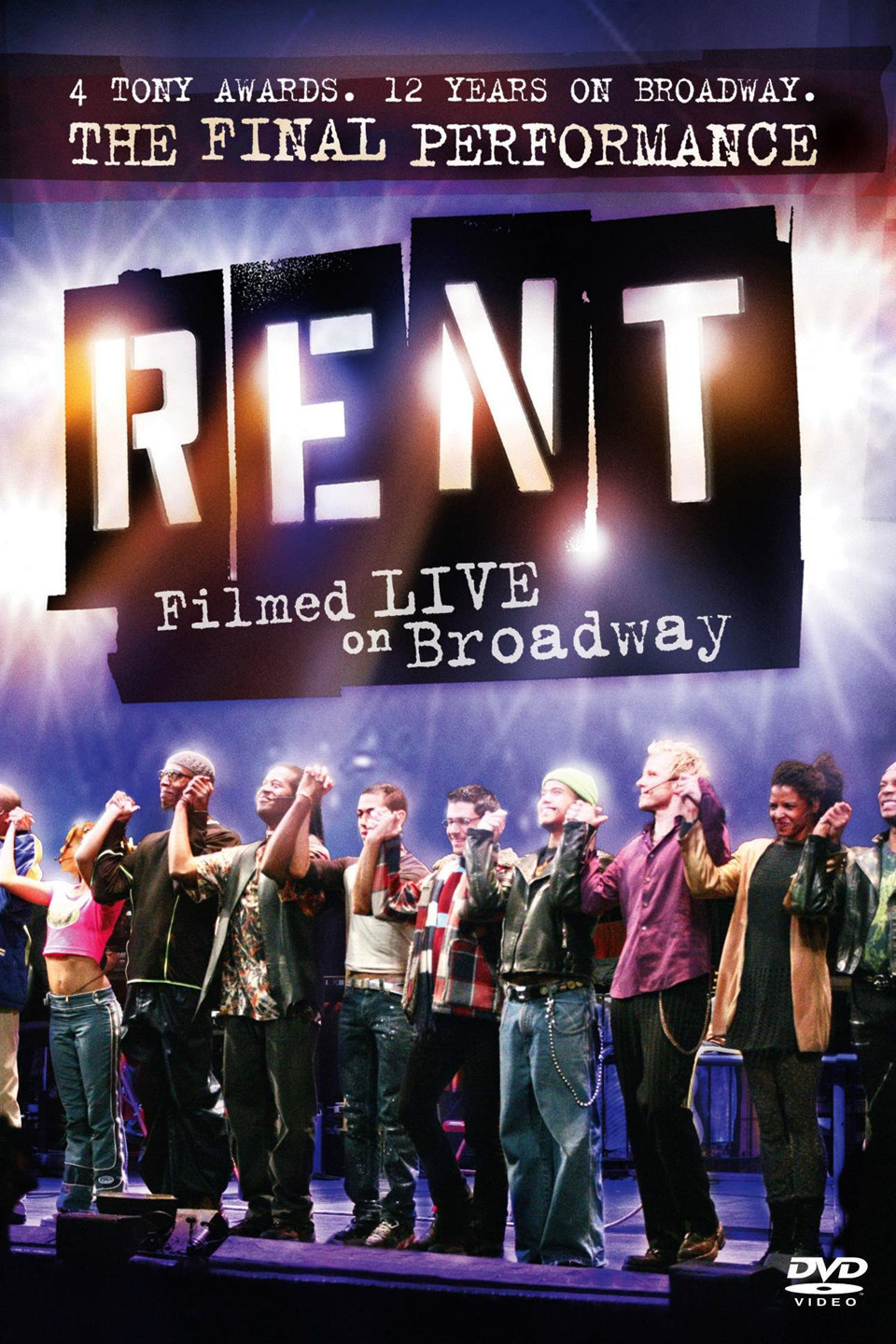 Rent Live on Broadway DVD cover