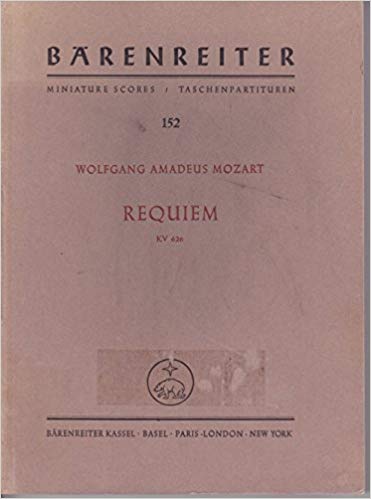 Mozart Requiem mini score