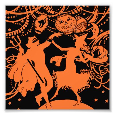 Vintage Halloween Dance