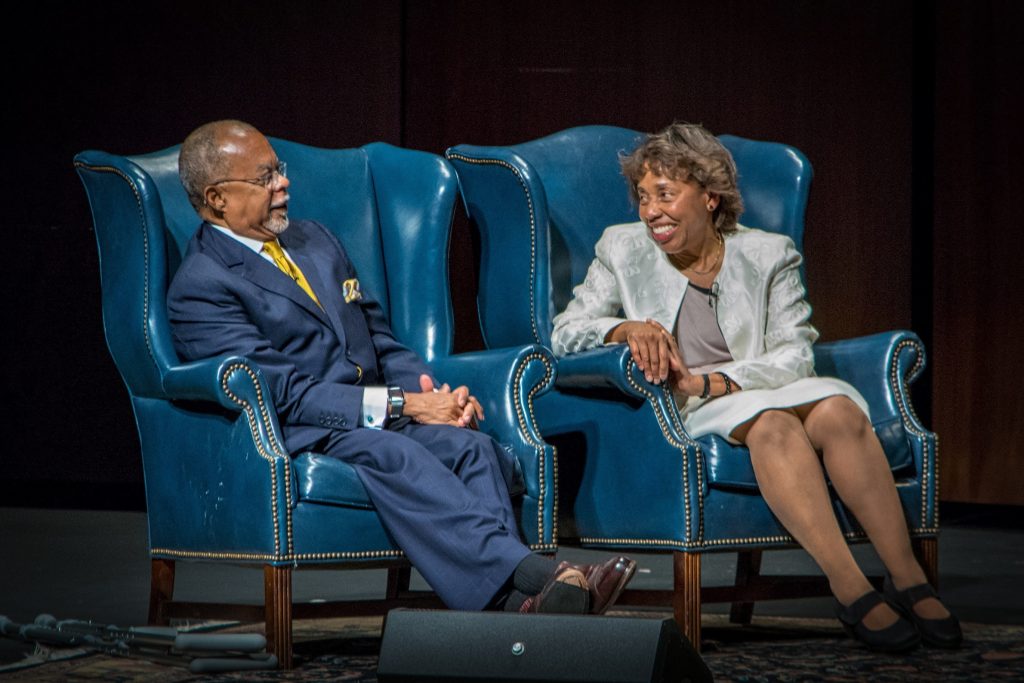 Tania Leon and Henry Louis Gates, Jr.