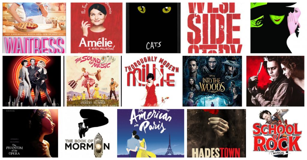 Assorted Broadway Musical Posters 2