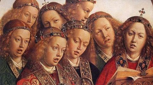 Singing Angels - Van Eyck