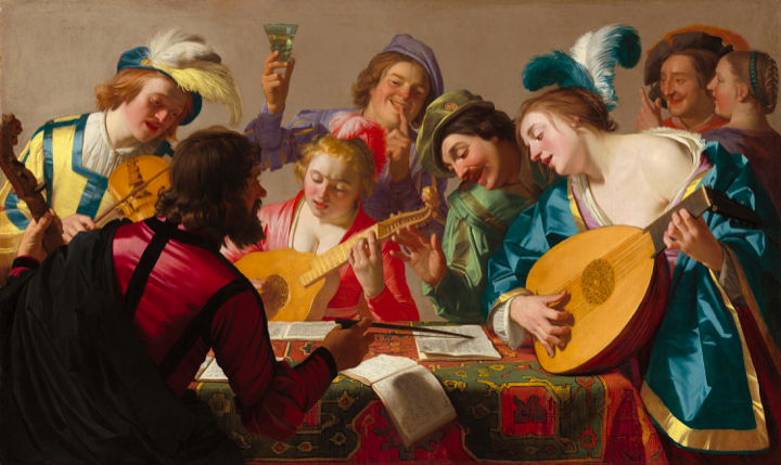 The Concert - Honthorst