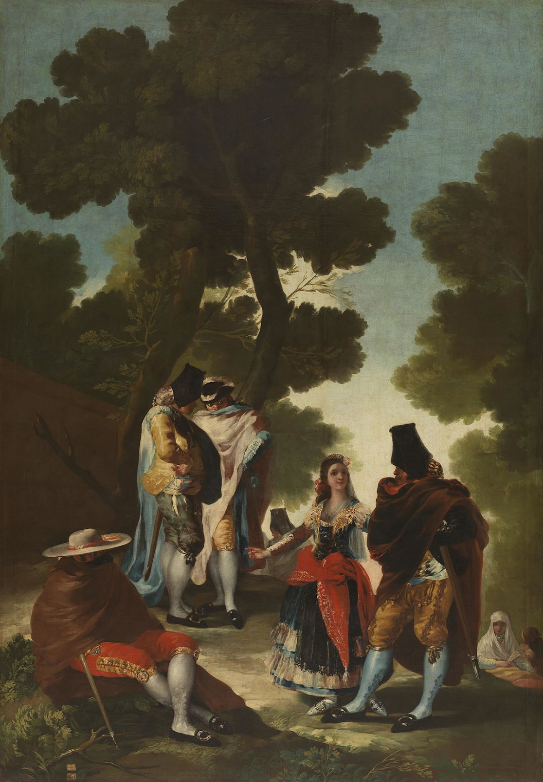A walk in Andalusia - Francisco Goya (1777)