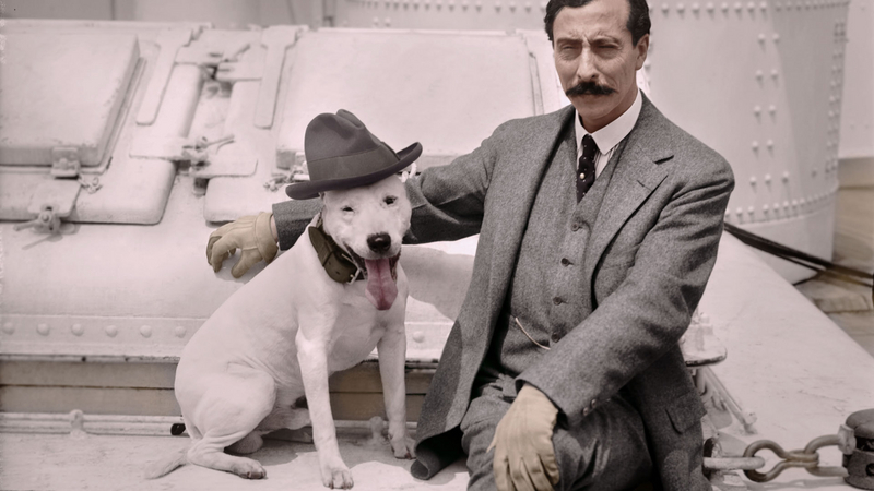 Granados and canine friend