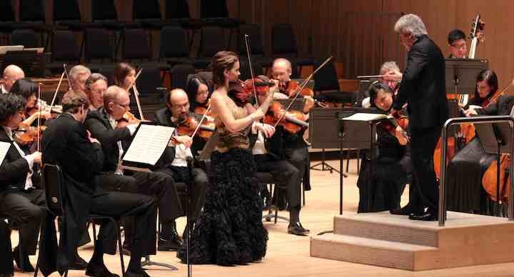 violin solo with orchestra