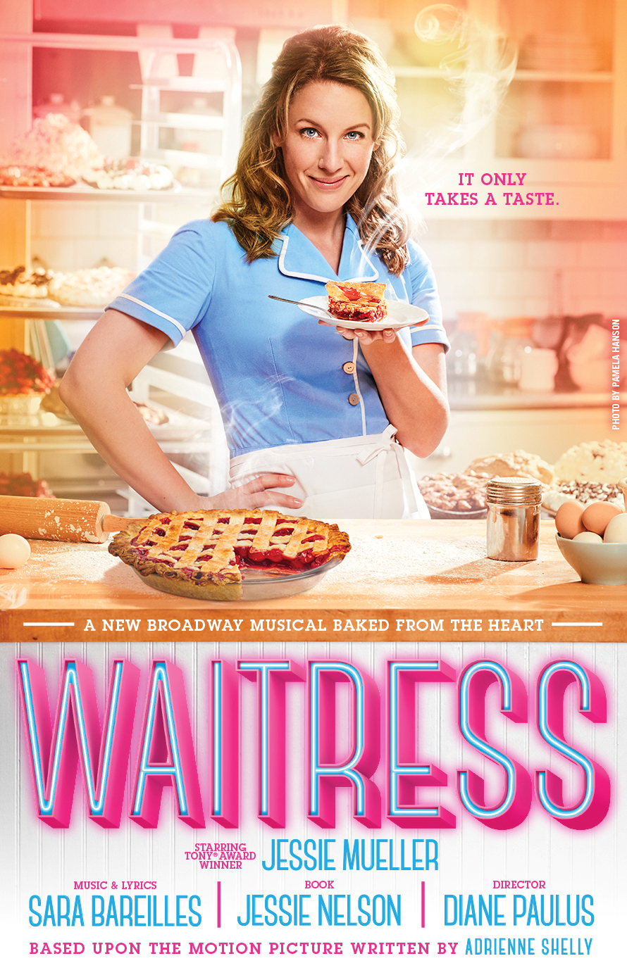 Waitress - Broadway poster