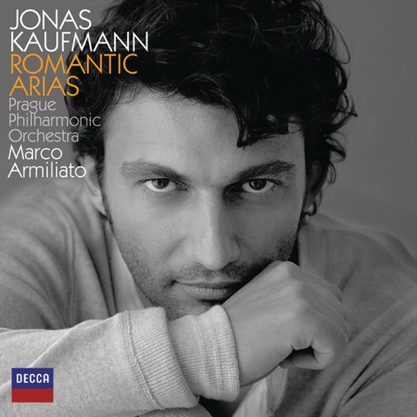 Romantic Arias Jonas Kaufmann cd cover