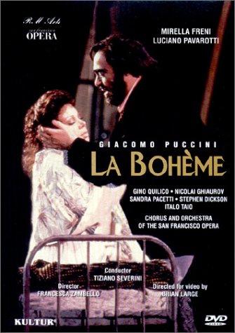 Pavarotti/Freni - La Boheme DVD cover