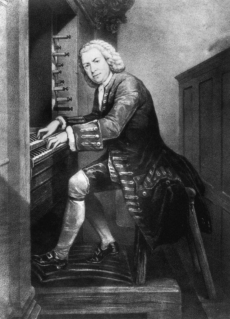 JS Bach organist