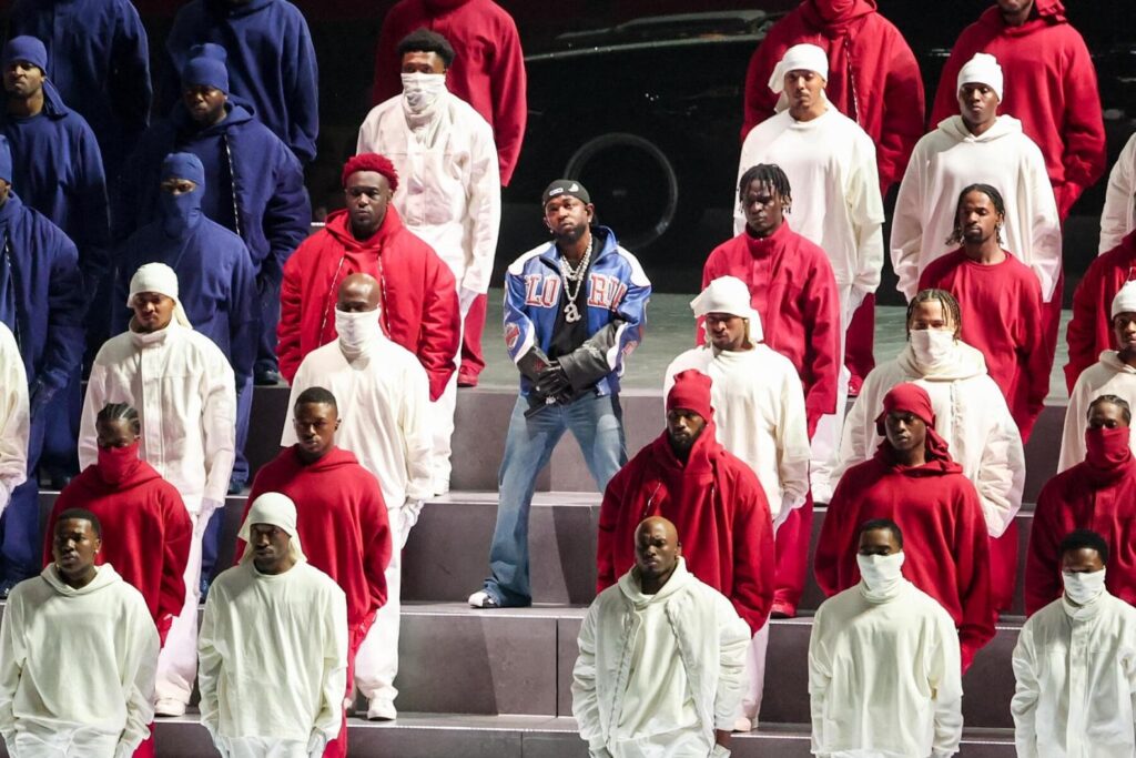 Kendrick Lamar Half Time Show Performance