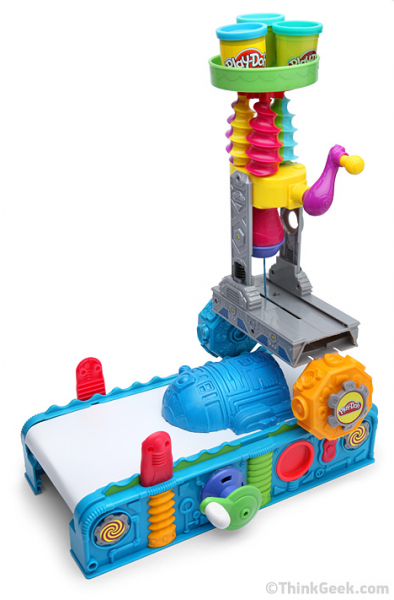 3D printer that looks like a kid's Play-doh factory toy